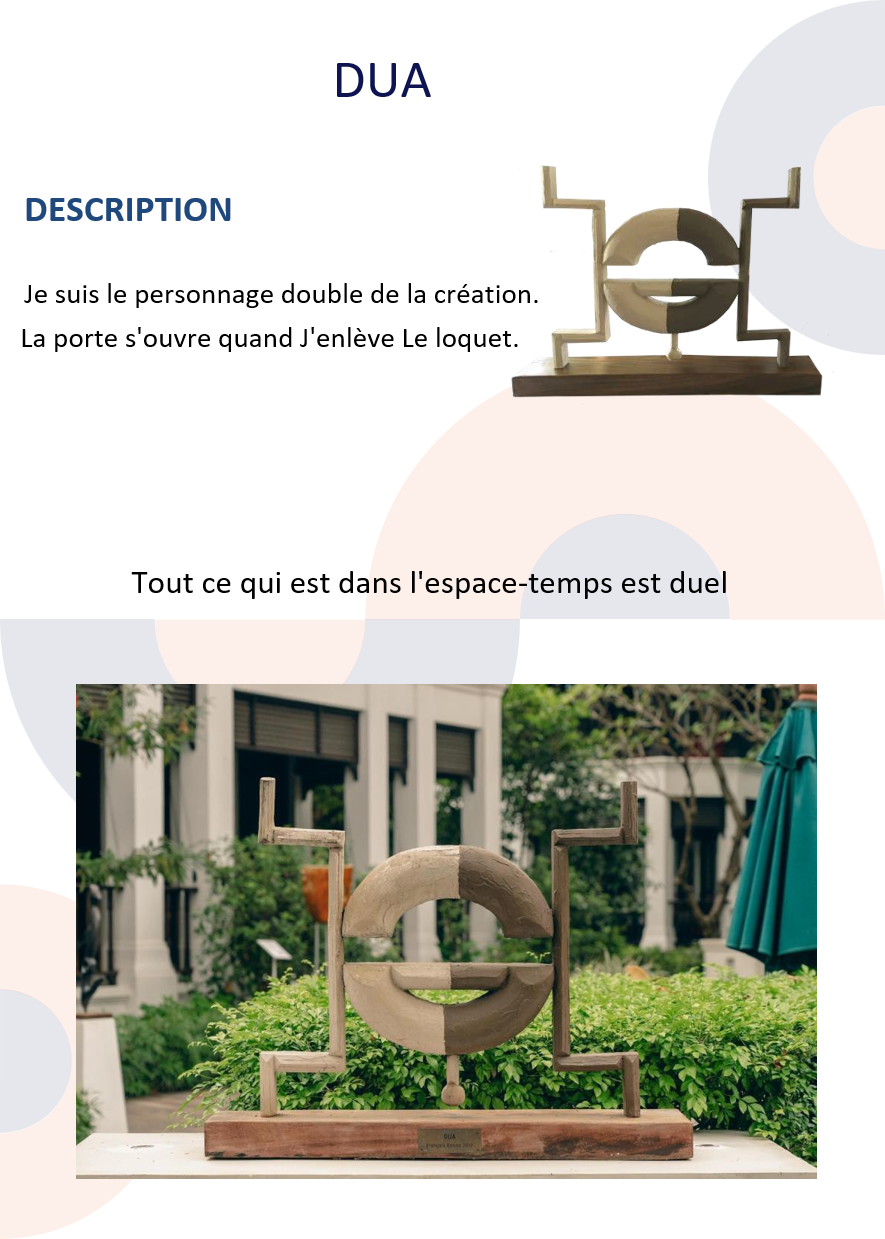 Sculpture en bois de Francois Renno