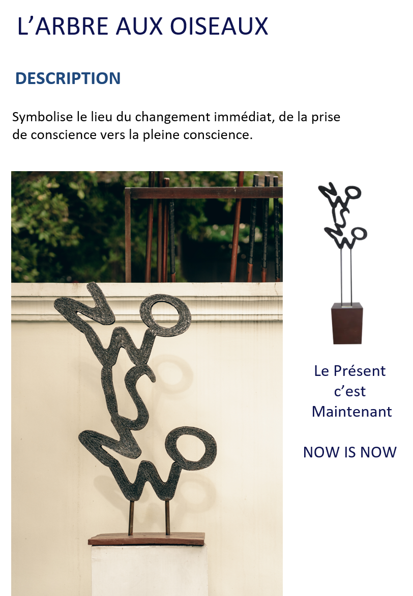 Sculpture en métal de Francois Renno