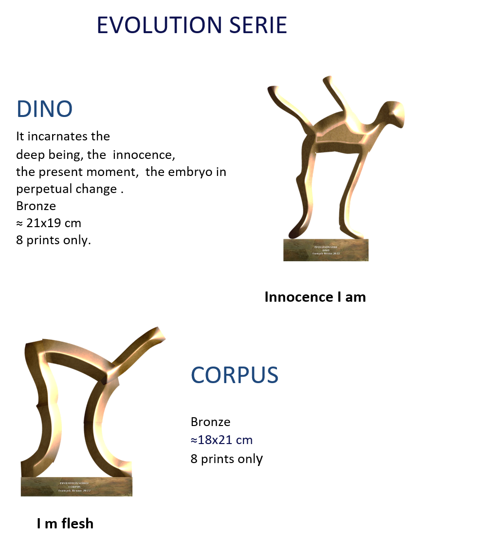 Francois Renno's bronze sculpture