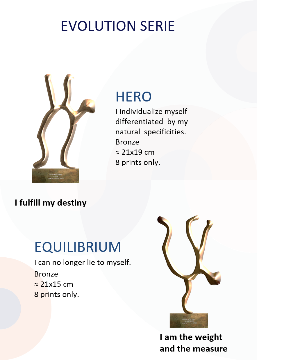 Francois Renno's bronze sculpture