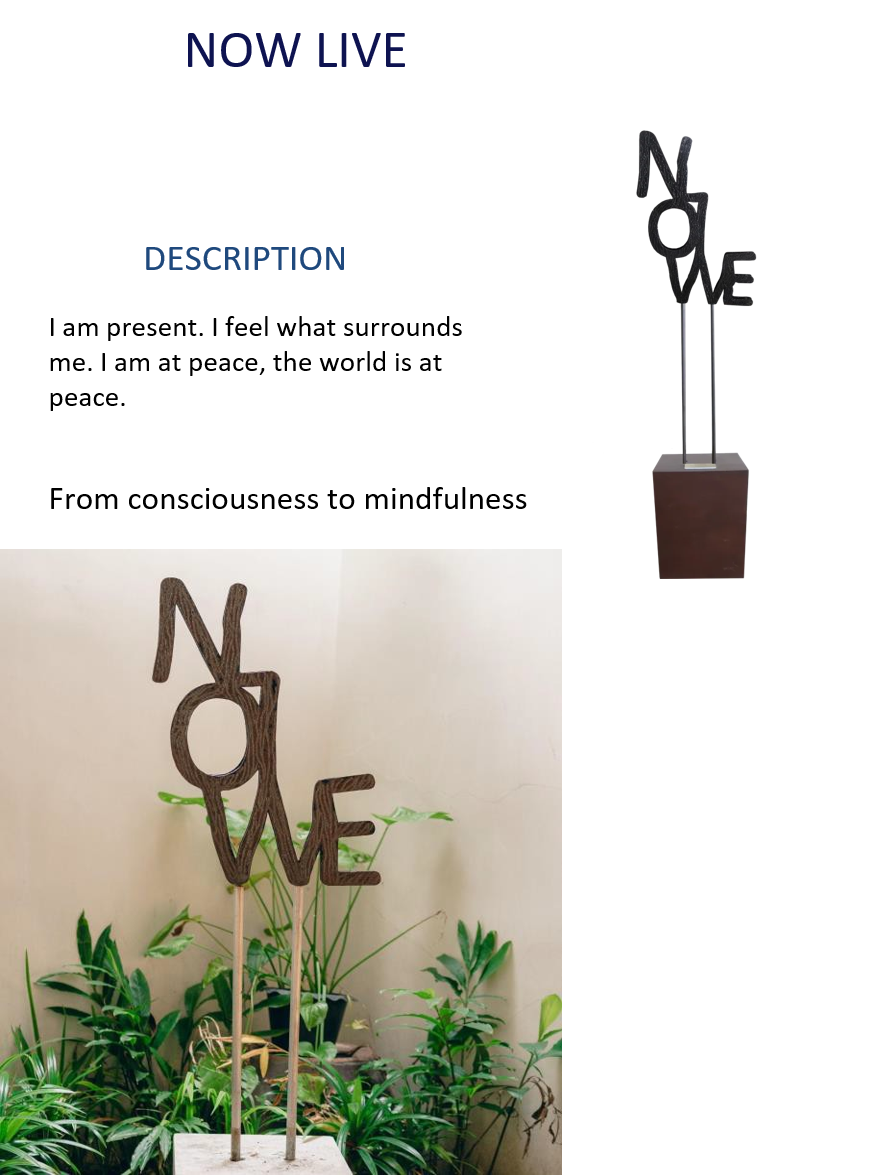 Francois Renno's metal sculpture