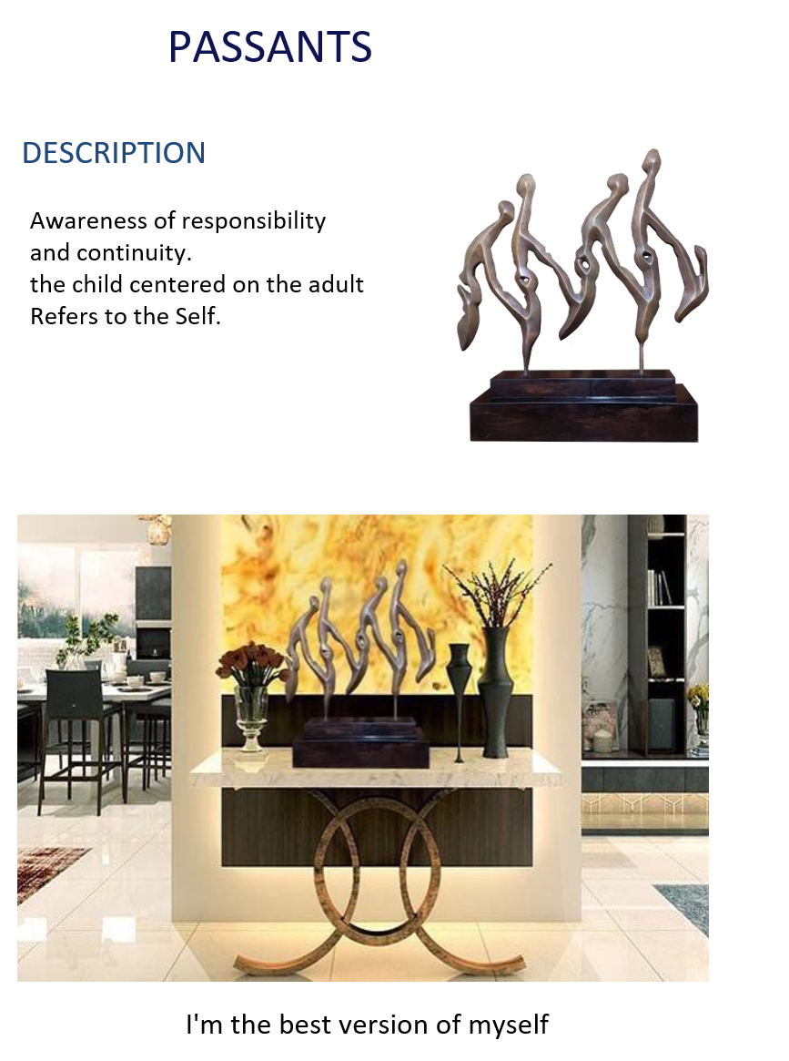 Francois Renno's bronze sculpture